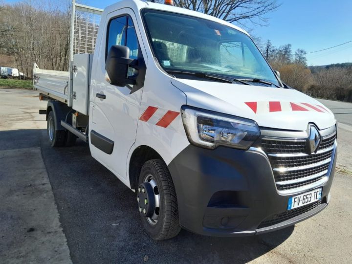 Renault Master benne Propulsion RJ coffre 130ch BLANC - 2