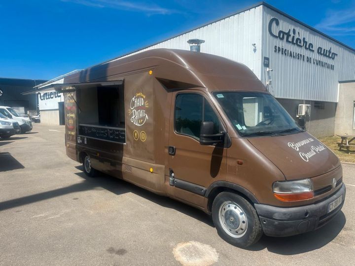 Renault Master food truck en l état Blanc - 1