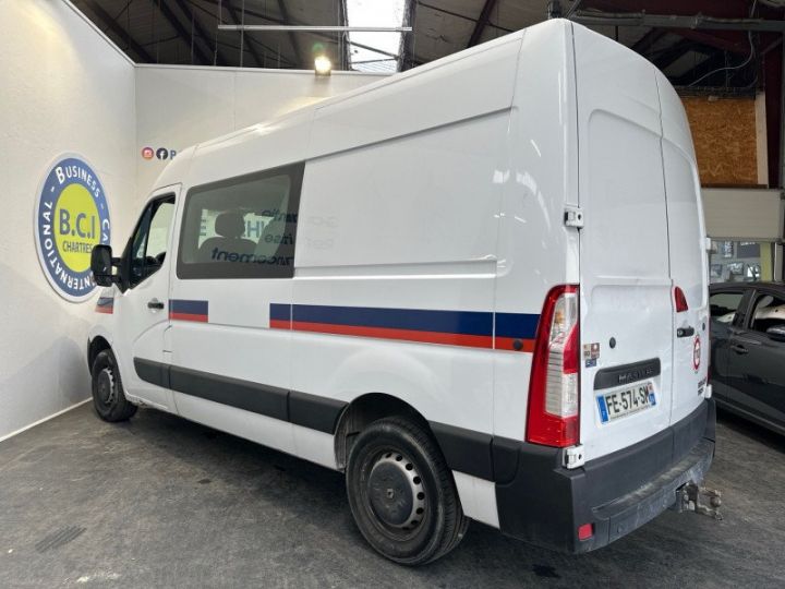 Renault Master III FG F3500 L2H2 2.3 DCI 110CH STOP&START CABINE APPROFONDIE CONFORT EURO6 Blanc - 4