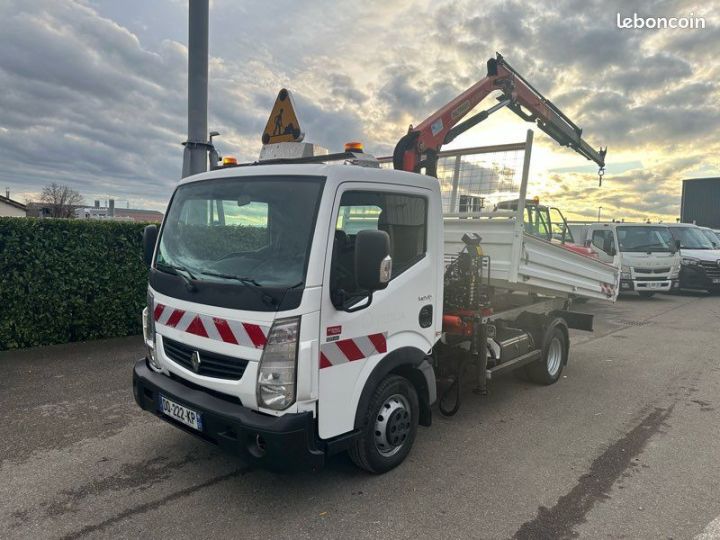 Renault Maxity 32490 ht Renault 120cv benne grue palfinger  - 2