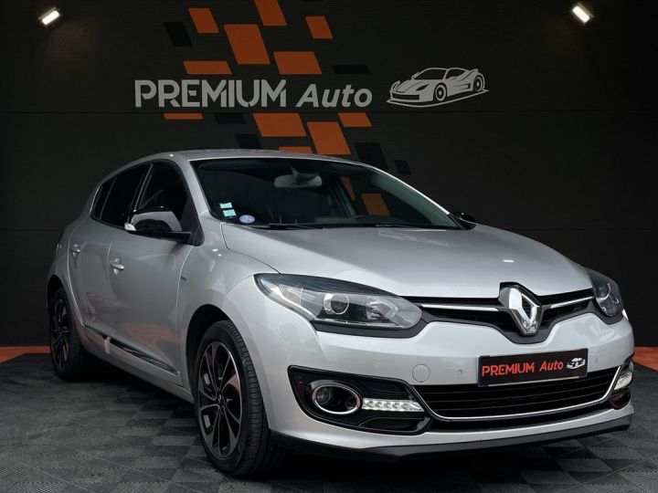 Renault Megane 1.2 Tce 130 Cv Energy Bose Gps Cuir Boite automatique Caméra de recul Factures d'entretien Ct Ok 2026 Gris - 2