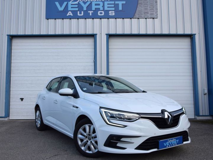 Renault Megane 1.3 TCE 115 FAP BUSINESS 1ère MAIN Blanc - 1