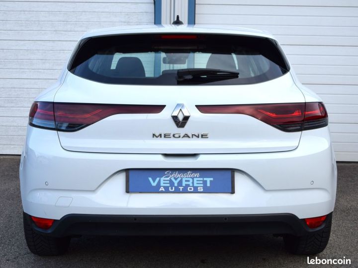 Renault Megane 1.3 TCE 115 FAP BUSINESS 1ère MAIN Blanc - 4