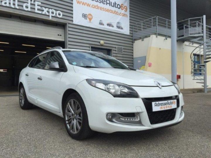 Renault Megane 3 ESTATE 1.6 DCI 130CV ENERGY GT LINE ECO2     Diesel BLANCHE - 1