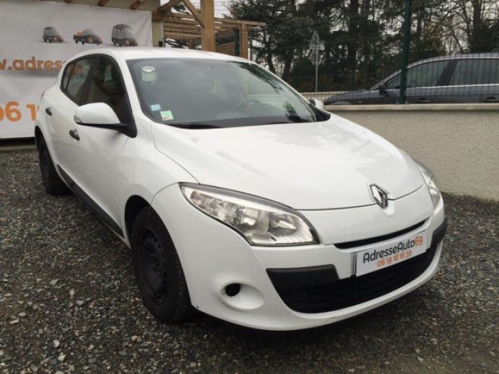 Renault Megane 3 SOCIETE DCI 85 ECO2 5 portes     Diesel BLANCHE - 1