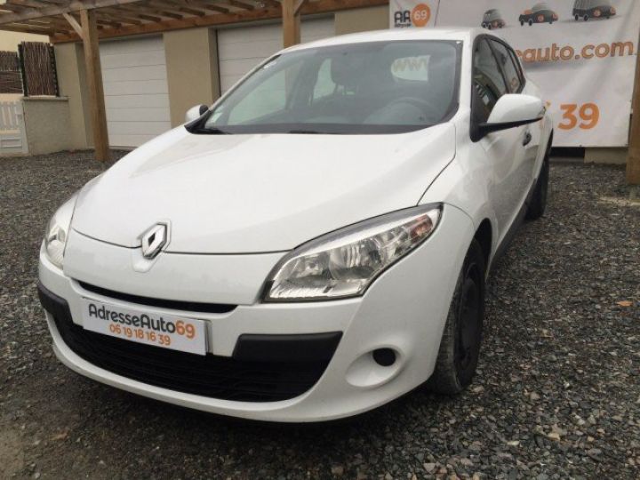 Renault Megane 3 SOCIETE DCI 85 ECO2 5 portes     Diesel BLANCHE - 3