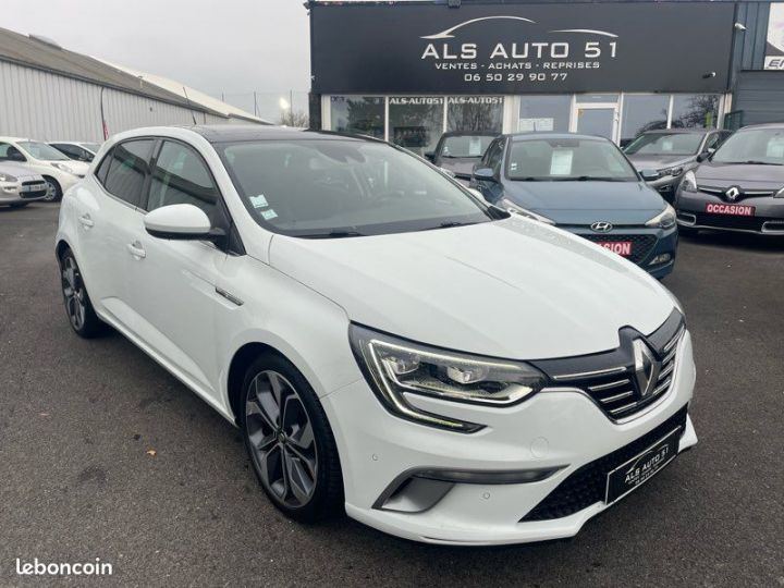 Renault Megane 4 dci 115 intens ( toit ouvrant ) Blanc - 1