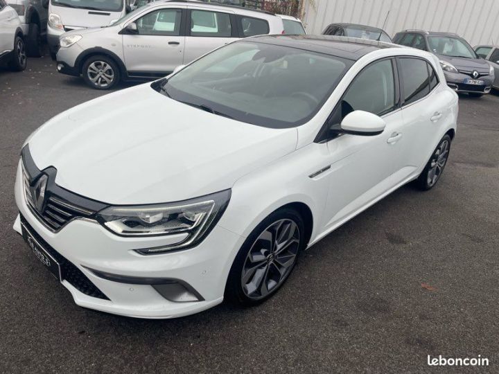 Renault Megane 4 dci 115 intens ( toit ouvrant ) Blanc - 5