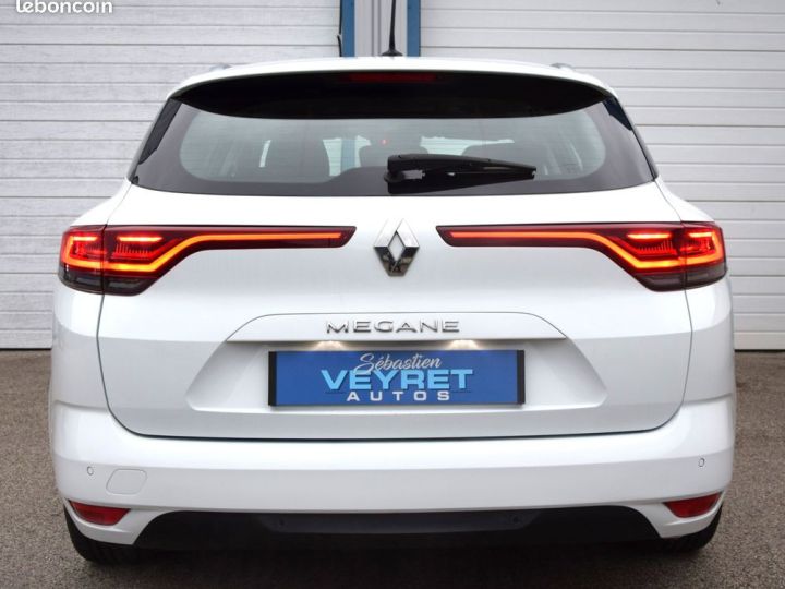 Renault Megane ESTATE IV 1.5 Blue DCI 115 BUSINESS TVA RECUPERABLE 2022 Blanc - 4