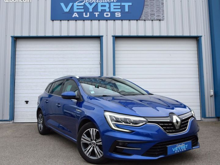 Renault Megane Estate IV 1.5 Blue DCI 115 INTENS BUSINESS 1ère MAIN TVA Bleu - 1