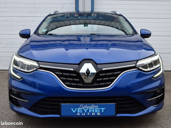 Renault Megane Estate IV 1.5 Blue DCI 115 INTENS BUSINESS 1ère MAIN TVA Bleu - 2