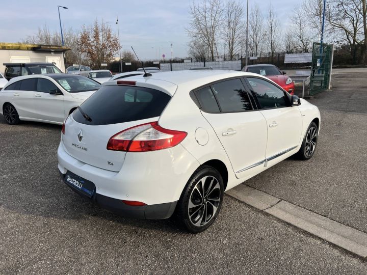 Renault Megane III 1.2 TCe 130ch Bose EDC Boîte Auto GPS Caméra Entretien BLANC - 4