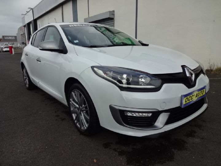 Renault Megane III  1.5 DCI 110 cv GT LINE Blanche - 3