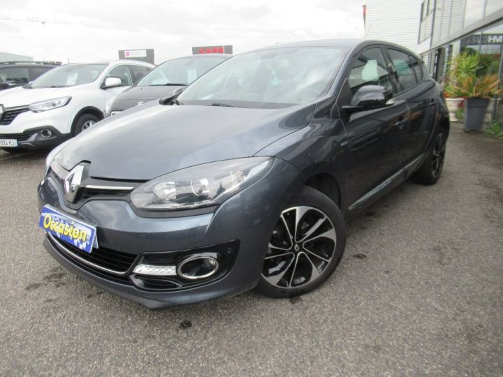 Renault Megane III  TCE 130 Bose EDC Gris Foncé - 1