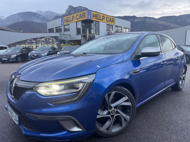 Renault Megane IV 1.6 TCE 205CH ENERGY GT EDC Bleu F - 1