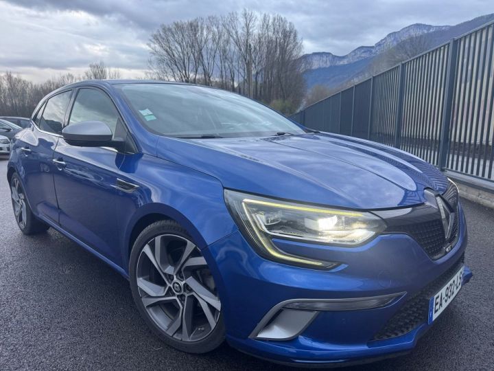 Renault Megane IV 1.6 TCE 205CH ENERGY GT EDC Bleu F - 11