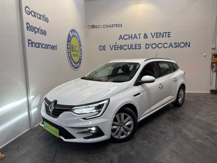 Renault Megane IV ESTATE 1.5 BLUE DCI 115CH BUSINESS -21B Blanc - 1