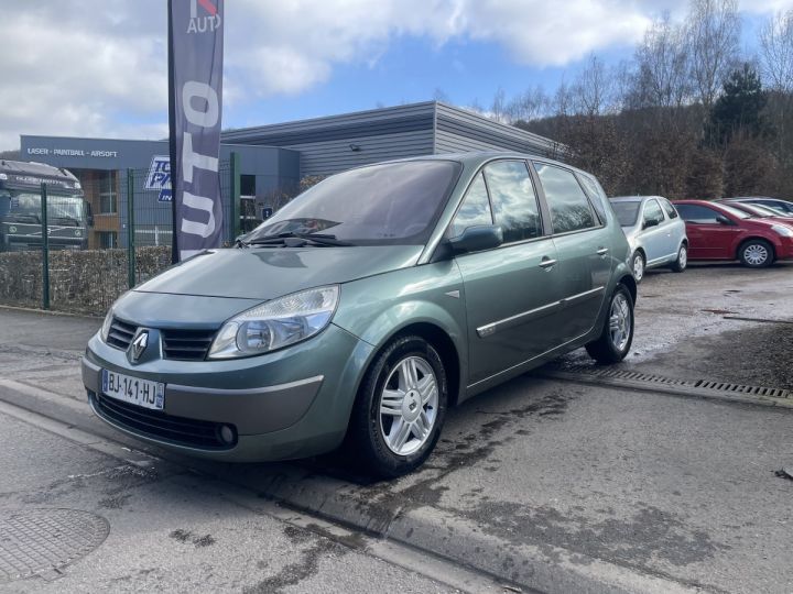 Renault Megane SCENIC II 2.0i 16V 135CV Vert Amande Laqué - 1