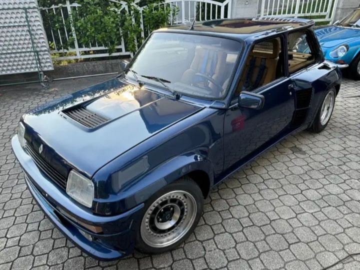 Renault R5 Turbo bleu - 1