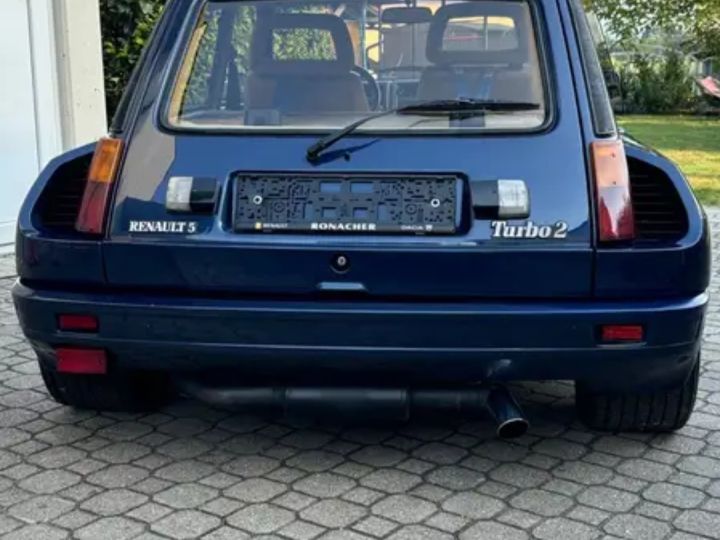 Renault R5 Turbo bleu - 4