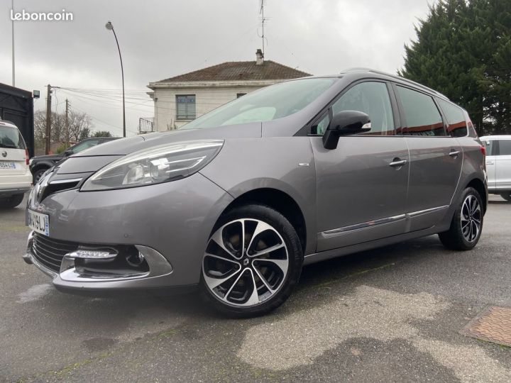 Renault Scenic grand iii (2) 1.5 dci 110 energy bose edition 7pl Gris - 1