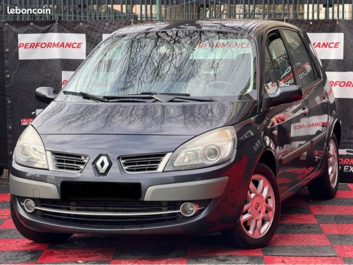 Renault Scenic II 1.5 dCi 105CV année 07-2009 235.000KM Certifié a 1990 euro Noir - 1