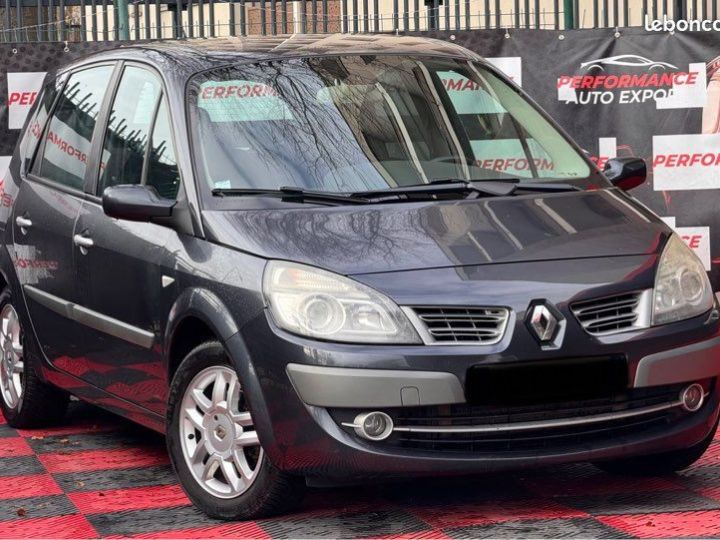 Renault Scenic II 1.5 dCi 105CV année 07-2009 235.000KM Certifié a 1990 euro Noir - 2