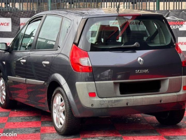 Renault Scenic II 1.5 dCi 105CV année 07-2009 235.000KM Certifié a 1990 euro Noir - 4