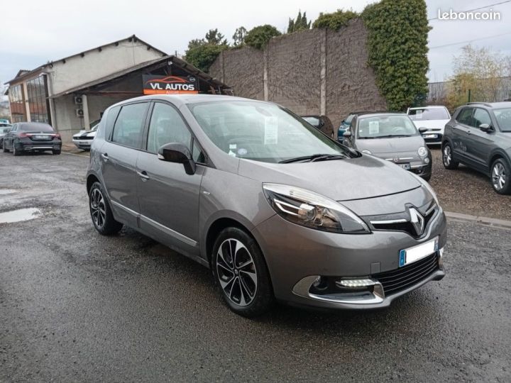 Renault Scenic Scénic III Essence 130 cv Faible kilométrage Crit'air 1 Année 2016 Gris - 1