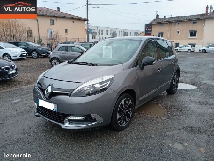 Renault Scenic Scénic III Essence 130 cv Faible kilométrage Crit'air 1 Année 2016 Gris - 2