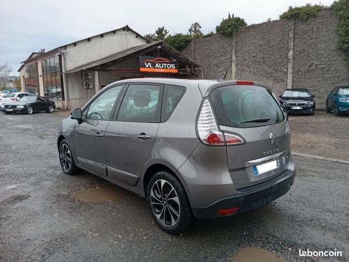 Renault Scenic Scénic III Essence 130 cv Faible kilométrage Crit'air 1 Année 2016 Gris - 3