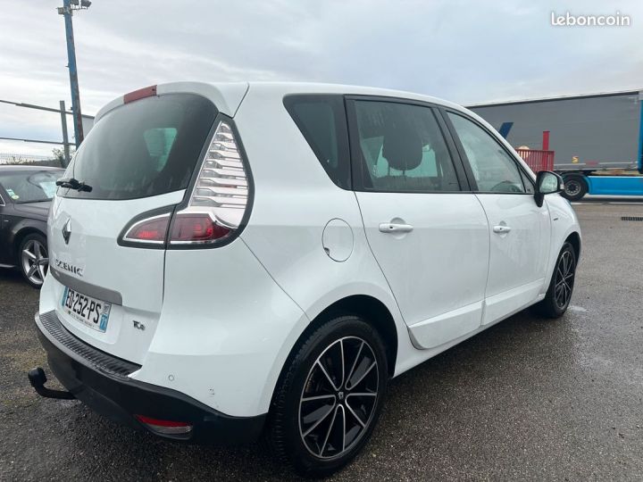 Renault Scenic tce 115 cv limited 1 ere main faible km garantie 12 mois Blanc - 3