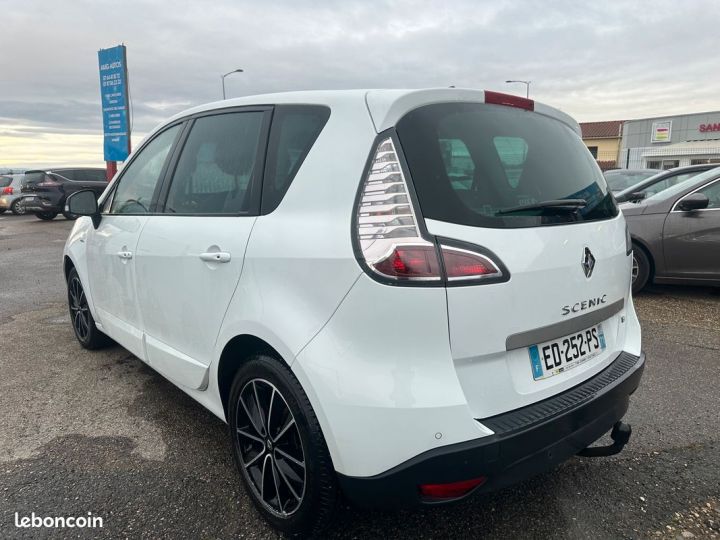 Renault Scenic tce 115 cv limited 1 ere main faible km garantie 12 mois Blanc - 4