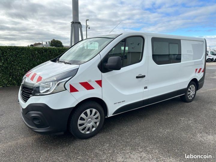 Renault Trafic 14990 ht 125cv cabine approfondie Blanc - 3