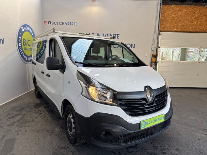 Renault Trafic III FG L1H1 1200 1.6 DCI 95CH CABINE APPROFONDIE CONFORT E6 Blanc - 2