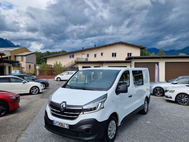 Renault Trafic l1h1 1.6 dci 95 grand confort cabine approfondie 09-2019 TVA ATTELAGE 6 PLACES GPS  - 1