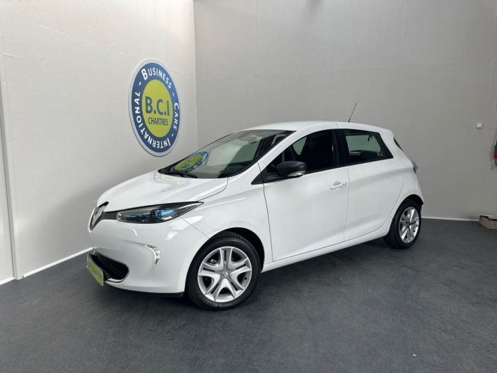 Renault Zoe BUSINESS CHARGE NORMALE ACHAT INTEGRAL R90 MY19 Blanc - 1