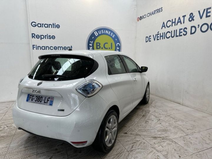 Renault Zoe BUSINESS CHARGE NORMALE ACHAT INTEGRAL R90 MY19 Blanc - 5