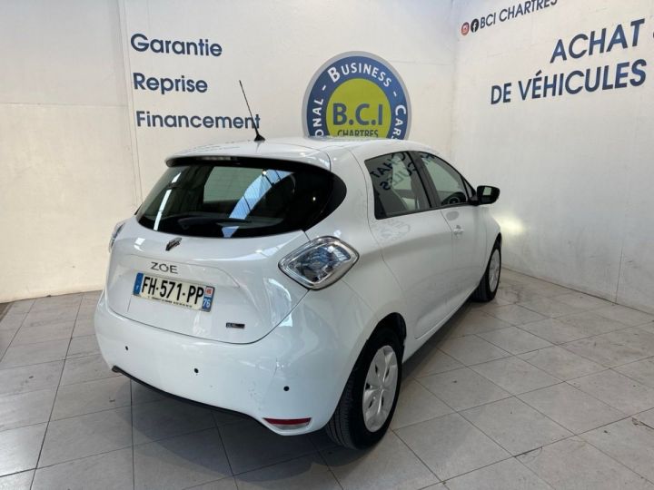 Renault Zoe BUSINESS CHARGE RAPIDE ACHAT INTEGRAL Q90 MY19 Blanc - 4