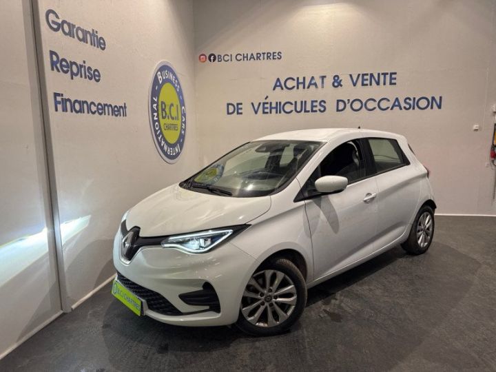 Renault Zoe E-TECH ZEN CHARGE NORMALE R110 ACHAT INTEGRAL - 21 Blanc - 1