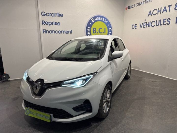 Renault Zoe E-TECH ZEN CHARGE NORMALE R110 ACHAT INTEGRAL - 21 Blanc - 3