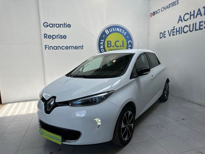 Renault Zoe INTENS CHARGE NORMALE ACHAT INTEGRAL R90 Blanc - 2