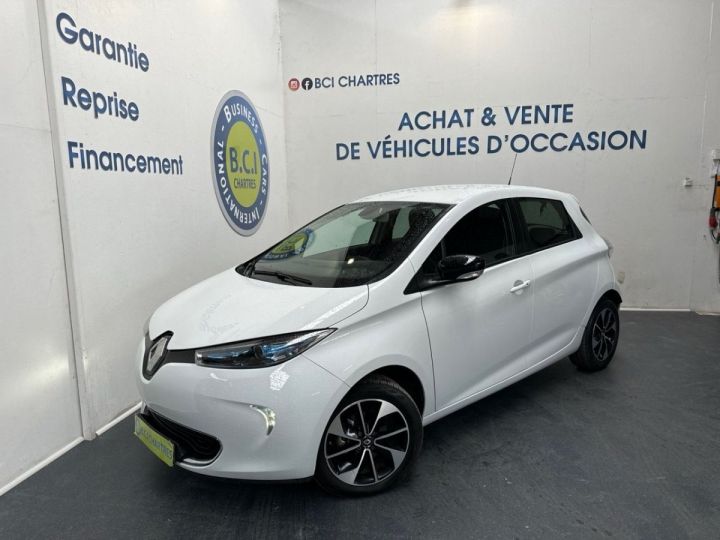 Renault Zoe INTENS CHARGE NORMALE CHARGE INTERGRAL R90 Blanc - 1