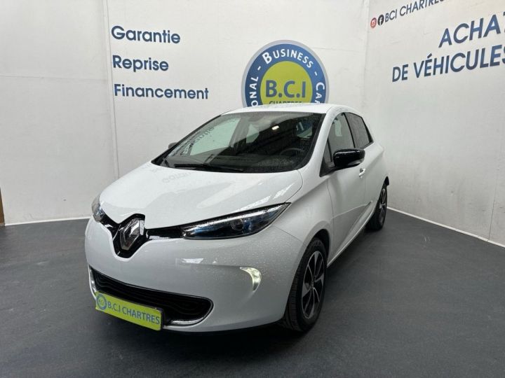 Renault Zoe INTENS CHARGE NORMALE CHARGE INTERGRAL R90 Blanc - 2