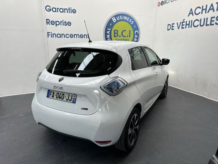 Renault Zoe INTENS CHARGE NORMALE CHARGE INTERGRAL R90 Blanc - 3