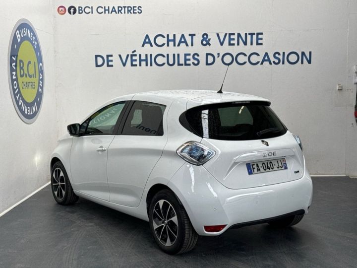 Renault Zoe INTENS CHARGE NORMALE CHARGE INTERGRAL R90 Blanc - 5