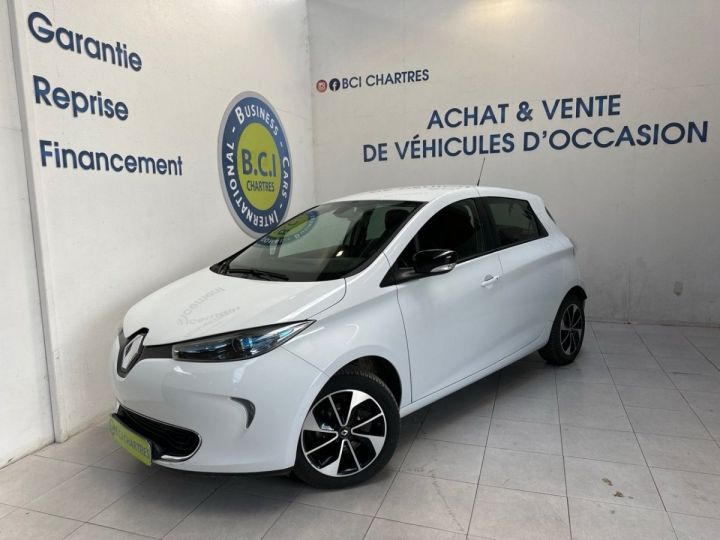 Renault Zoe INTENS CHARGE NORMALE R90 Blanc - 1