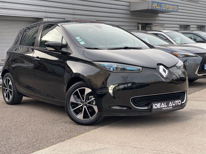 Renault Zoe Intens Charge Normale R90 1ere Main 22.100 Kms Noir - 1