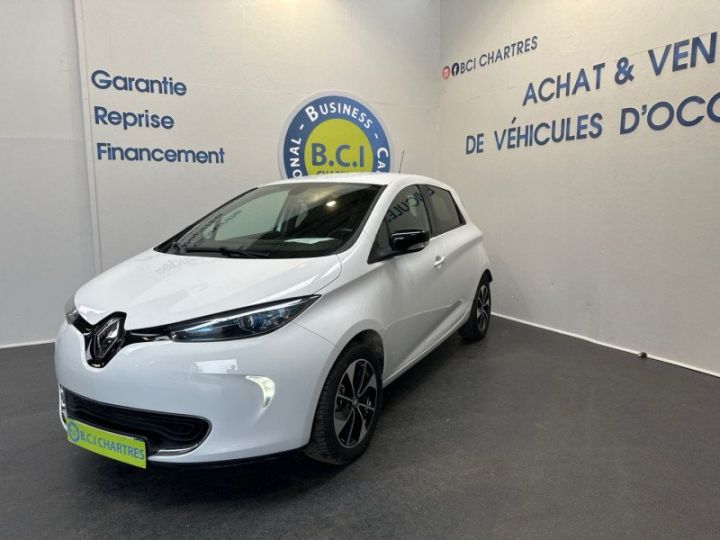 Renault Zoe INTENS CHARGE NORMALE R90 ACHAT INTEGRAL Blanc - 4