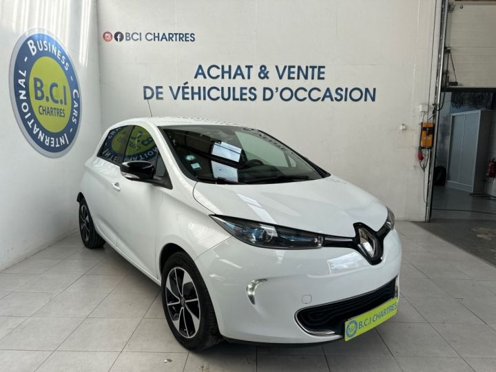 Renault Zoe INTENS CHARGE RAPIDE Q90 ACHAT INTEGRAL MY19 Blanc - 4